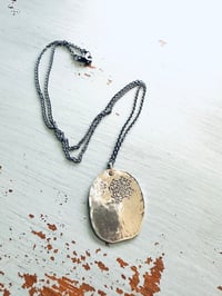 Image 2 of sterling silver Marcus Aurelius quote necklace