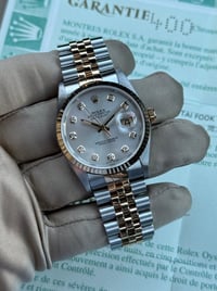 Image 2 of Rolex Datejust 16233 (Grey Diamonds)