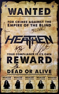 Image 1 of Limited Signed Wanted Poster (11"x17" - Autographed)