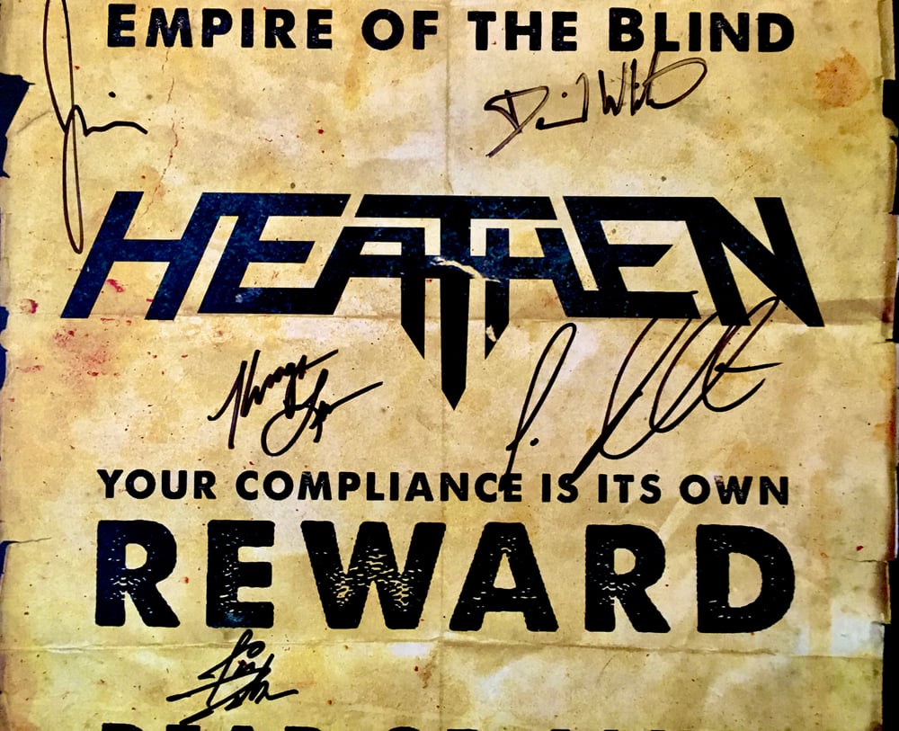 Limited Signed Wanted Poster (11"x17" - Autographed)