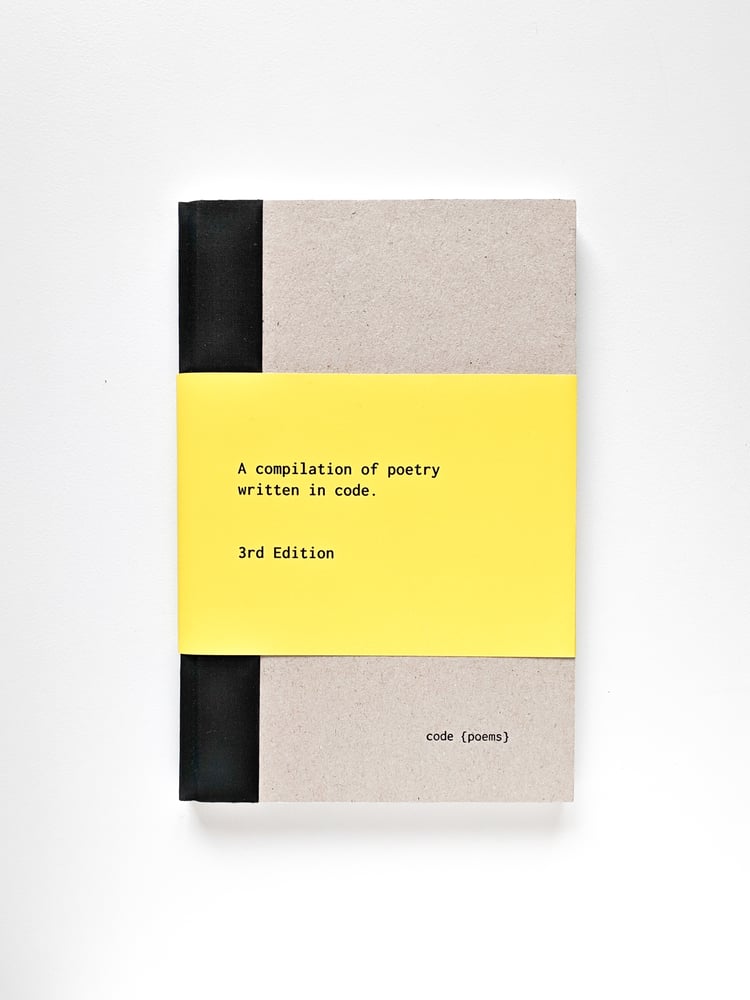 Image of code {poems}