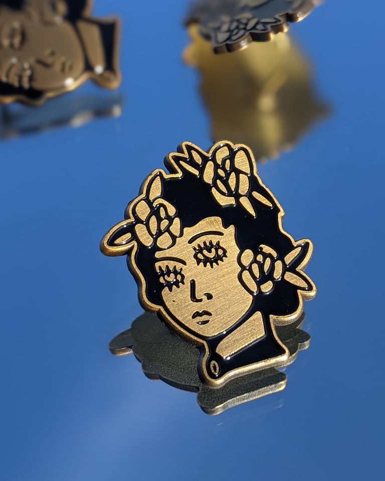 Traditional Lady Pin