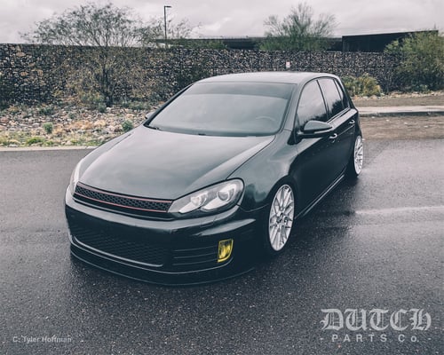 Image of VW MK6 GTI FRONT BUMPER SPLITTER