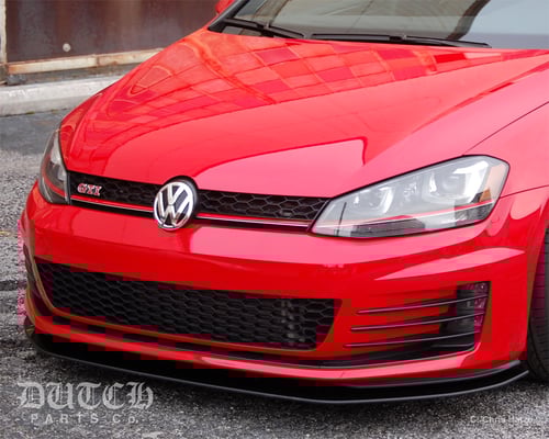 Image of VW MK7 GTI FRONT BUMPER SPLITTER