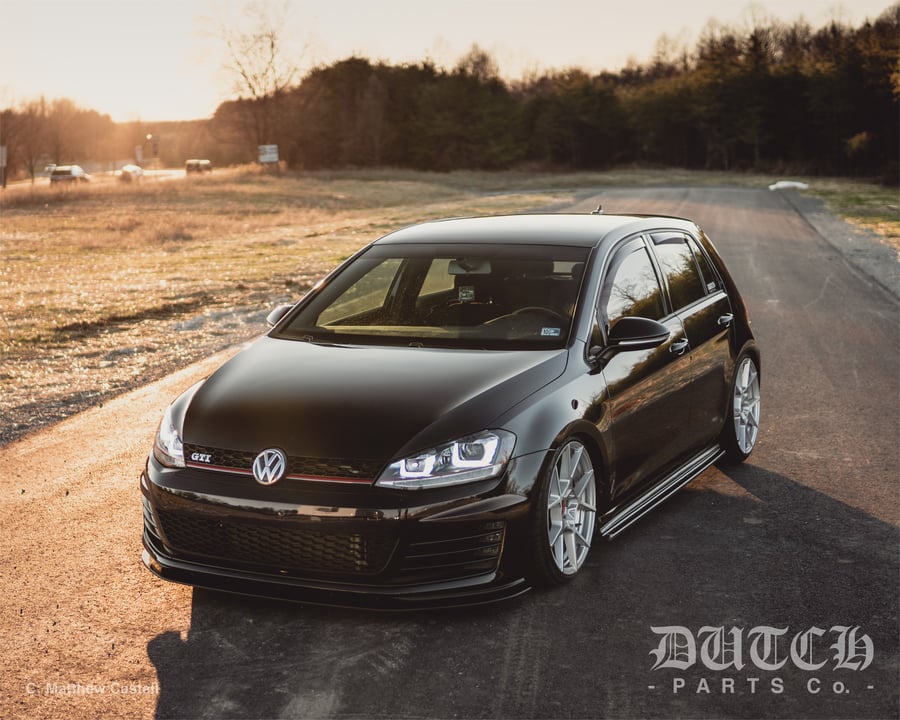 Image of VW MK7 GTI FRONT BUMPER SPLITTER