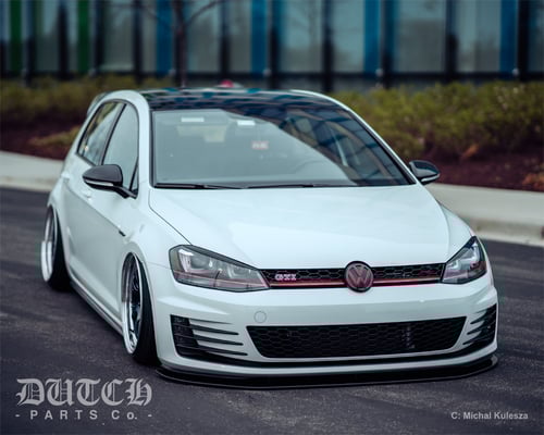 Image of VW MK7 GTI FRONT BUMPER SPLITTER