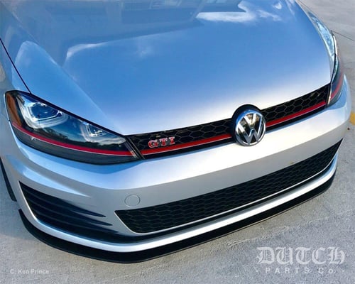 Image of VW MK7 GTI FRONT BUMPER SPLITTER