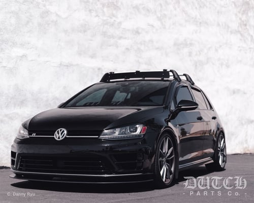 Image of VW MK7 GOLF R FRONT BUMPER SPLITTER
