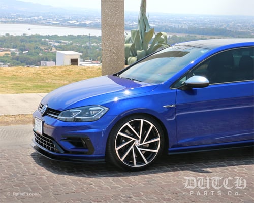 Image of VW MK7.5 GOLF R FRONT BUMPER SPLITTER