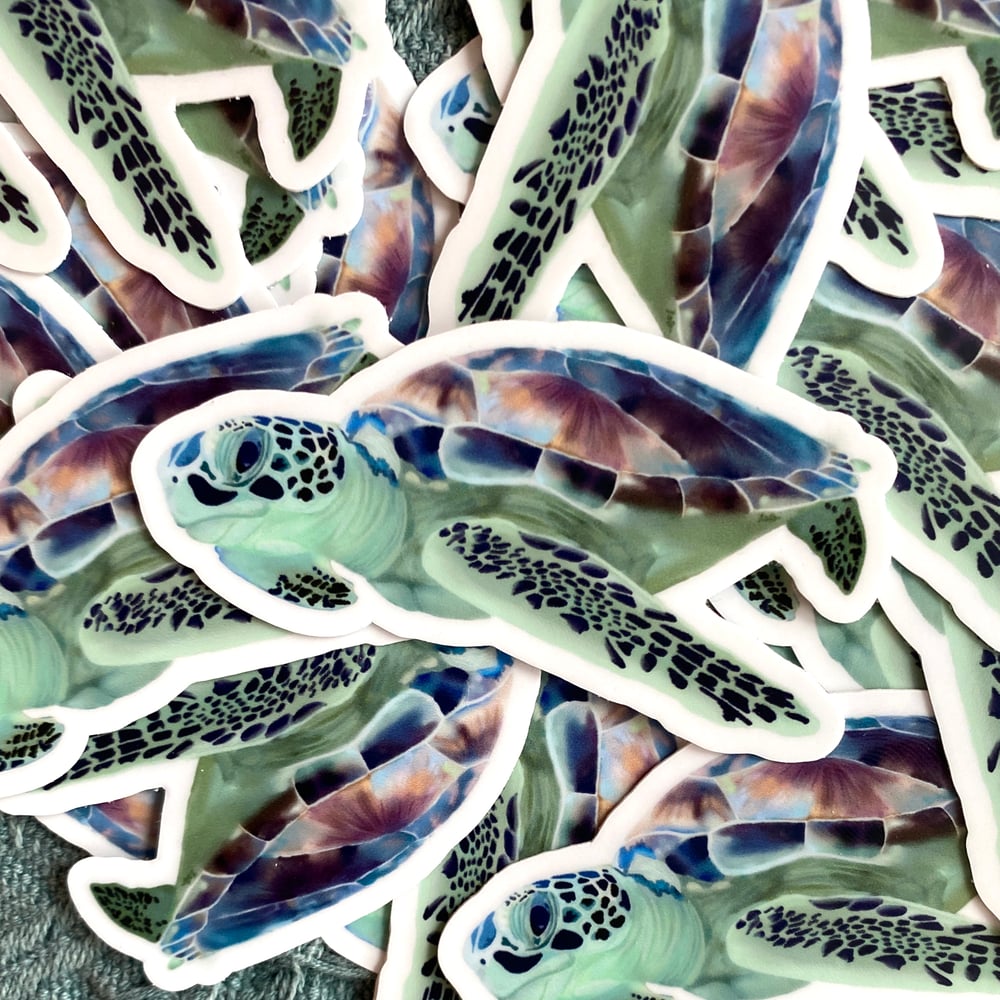 Image of Sea Turtle Sticker 