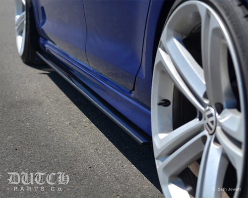 Image of VW MK7 GTI/R SIDE SKIRT SPLITTERS