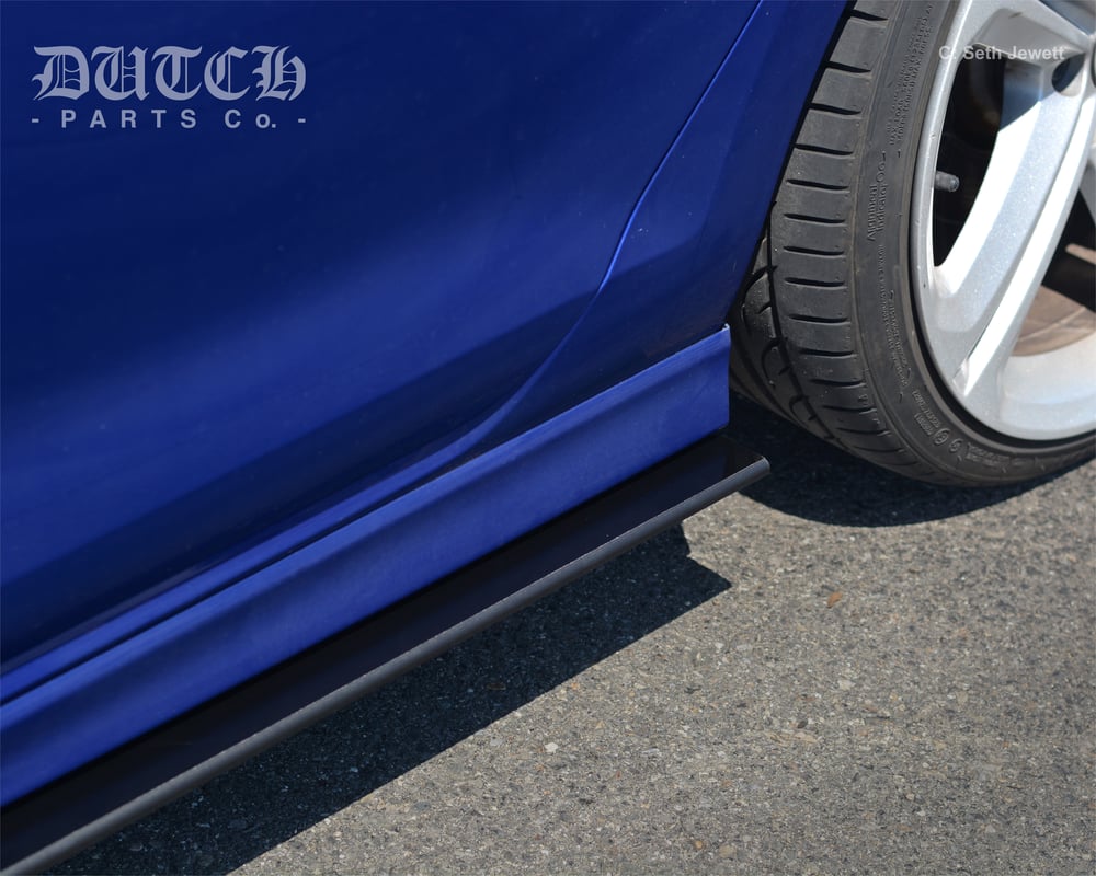 Image of VW MK7 GTI/R SIDE SKIRT SPLITTERS