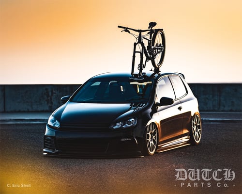 Image of VW MK6 GOLF R SIDE SKIRT SPLITTERS