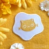 Egg Cat Embroidered Patch