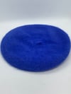 Blue beret hat