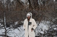 Image 2 of Limited Edition Long Reversible Sherpa Coat