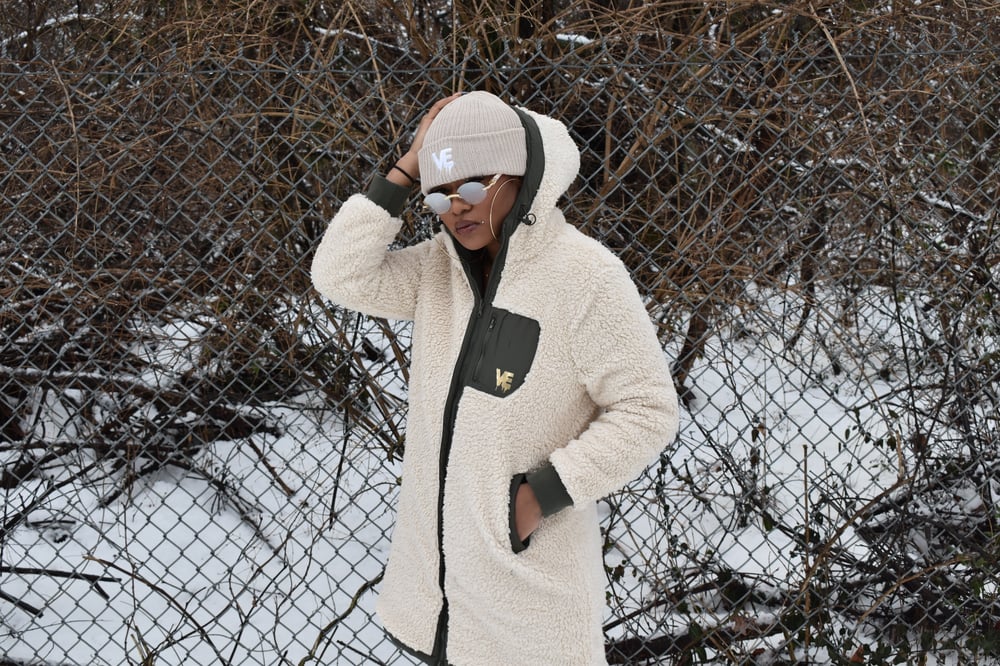 Image of Limited Edition Long Reversible Sherpa Coat