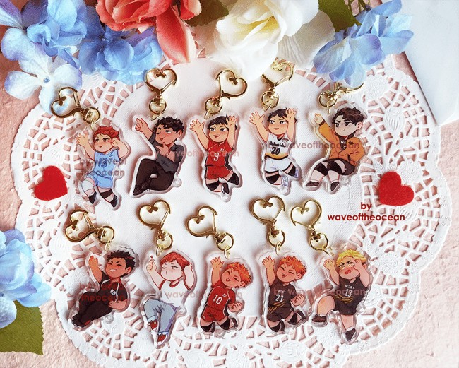 HQ!! Confession Charms (Single Characters)
