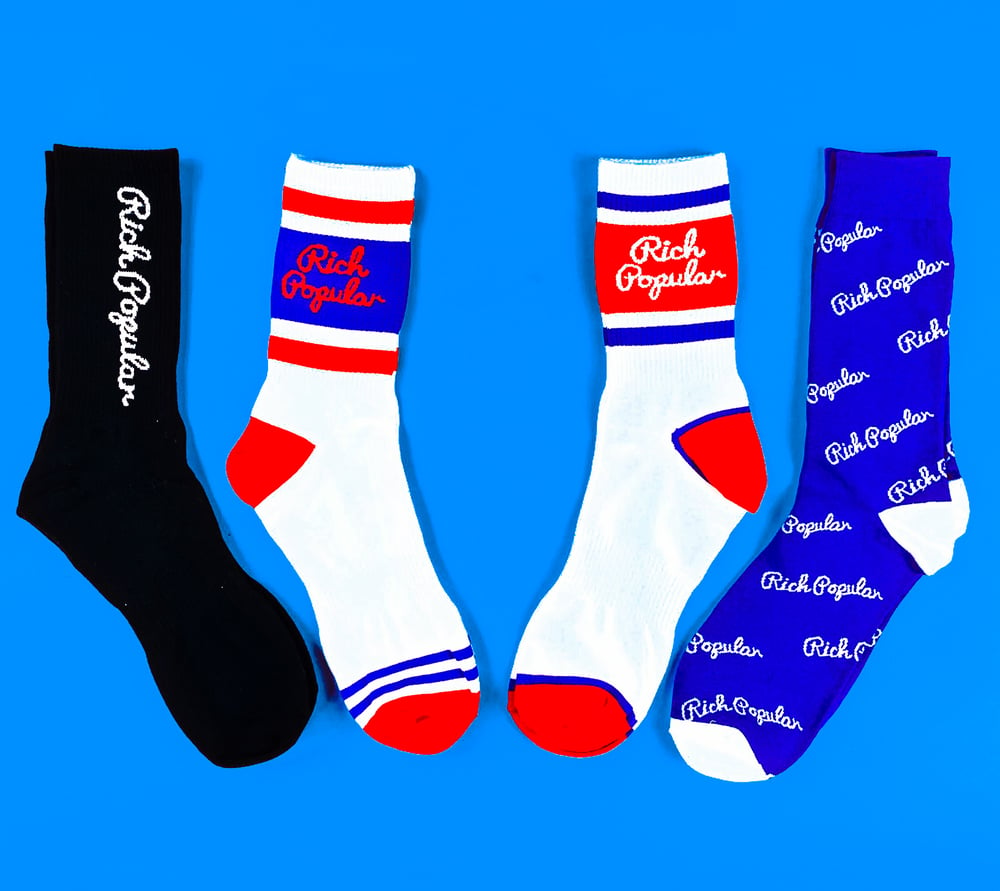 Rich Popular Jacquard Socks 