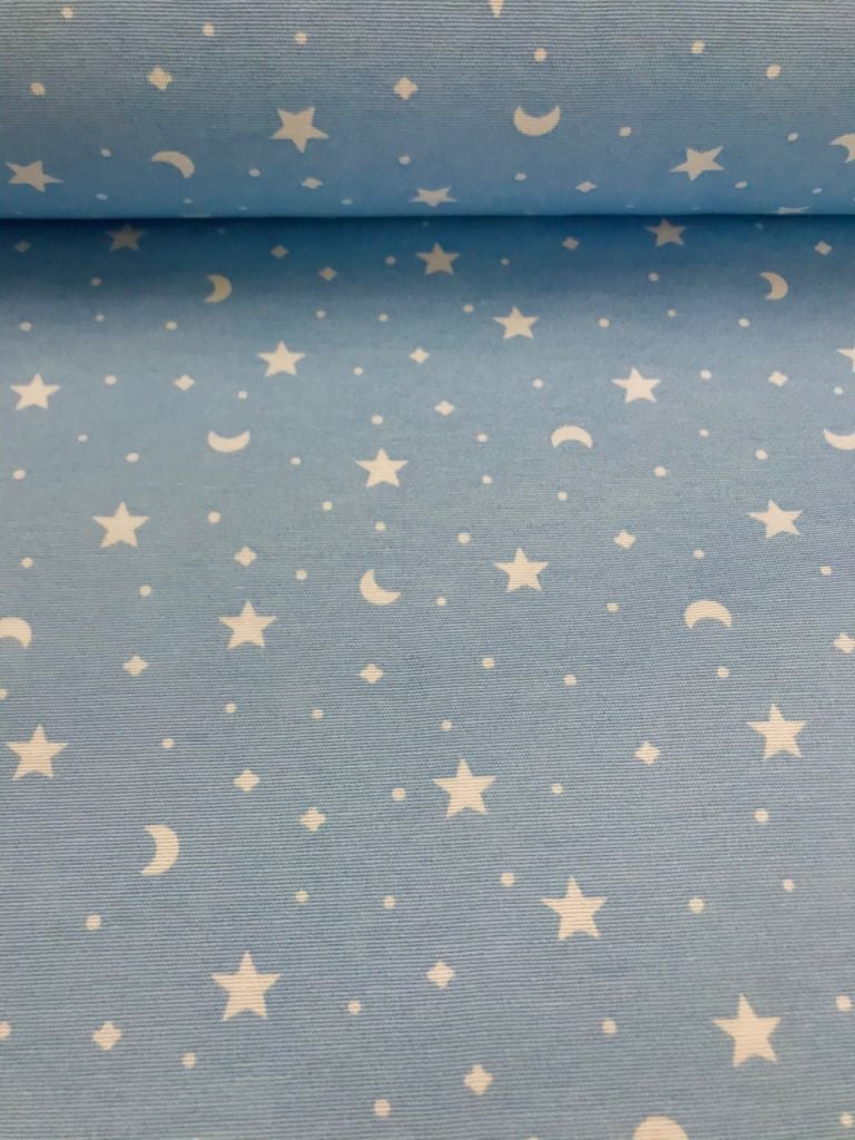 Tela Loneta - Estrellas Azul - 8€/m