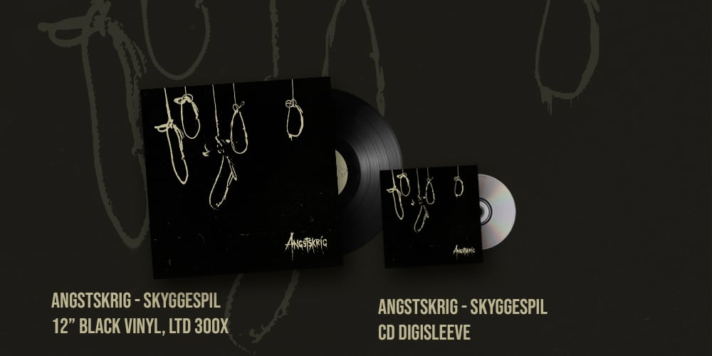 Image of Angstskríg - Skyggespil (LP/CD)