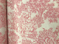 Image 2 of Loneta - Toile de Jouy - Rosa - 8€/m