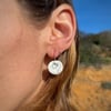 Tulip Silver Earrings