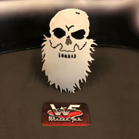 Image 1 of Bearded Skull Hitch Cover