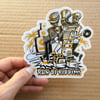  Stick to Reggae (Pack of 7 stickers)