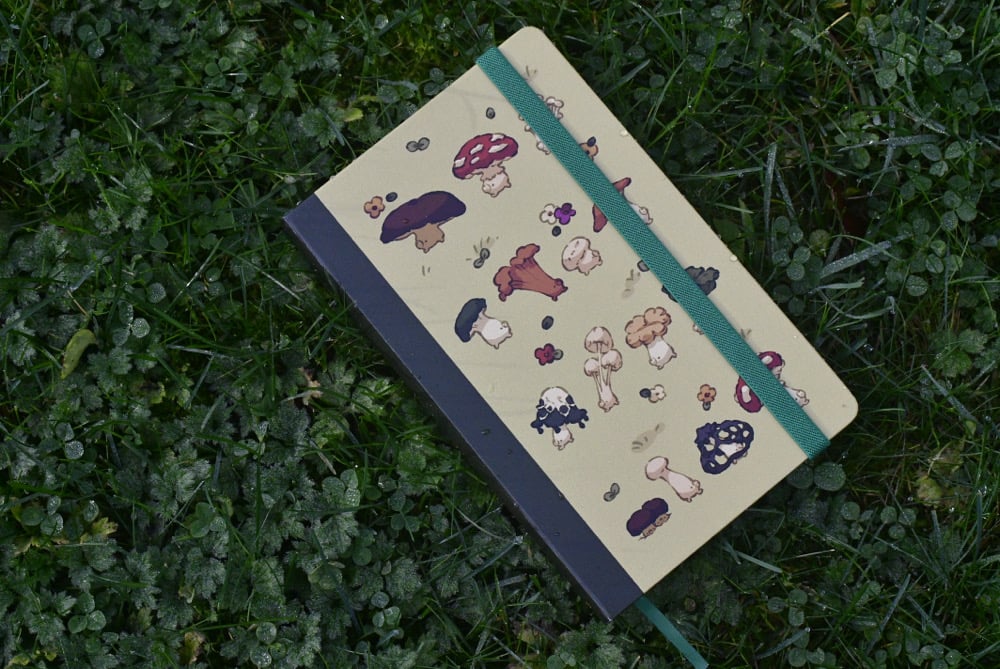 Image of Bearshroom Leatherette Notebook