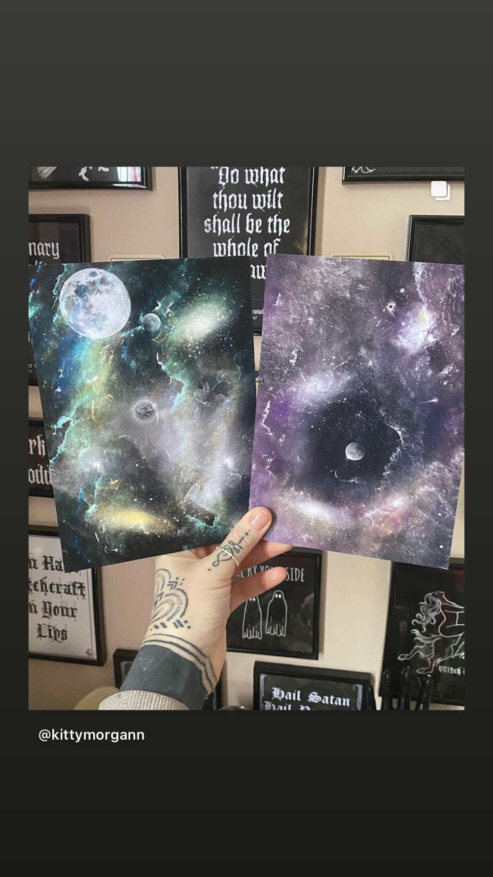 Image of Set of 4 space prints