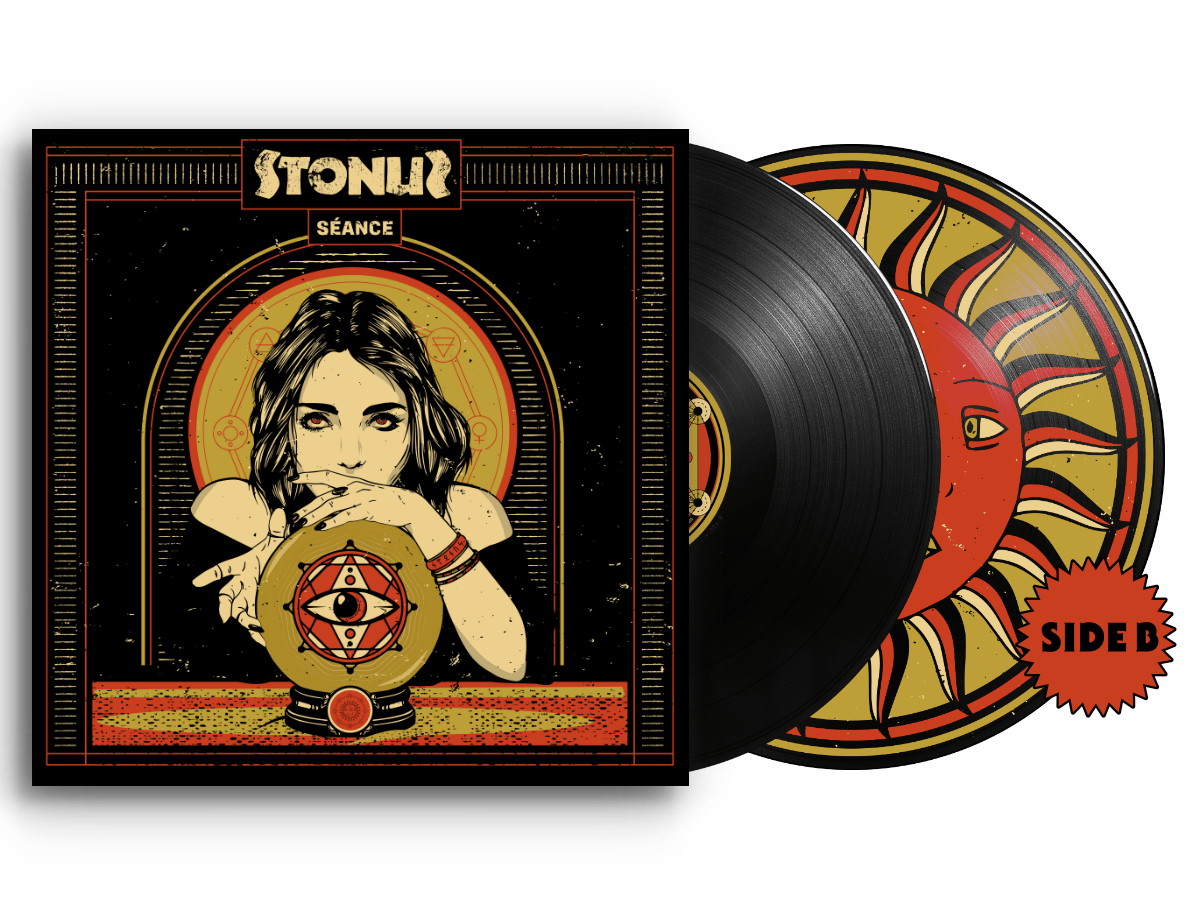 Image of Stonus - Sèance LTD Black Vinyl / Side B Picture Disc