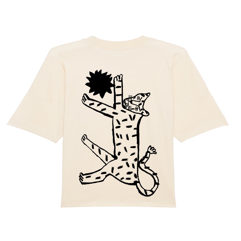 Image of Sun Cat - Adult's Oversized T-shirt