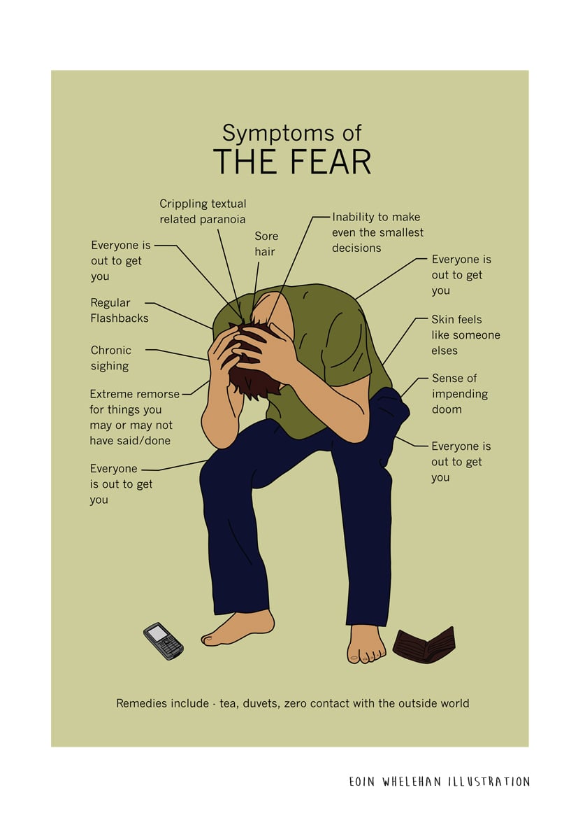 Symptoms of The Fear | Eoin Whelehan Illustration