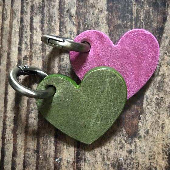 Image of Heart keyring 