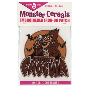 General Mills Count Chocula Embroidered Patch