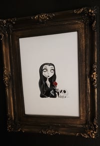 Morticia/Burton Limited Edition [p r i n t]