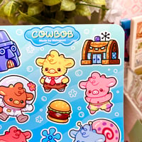 Image 3 of CowBob Sticker Sheet