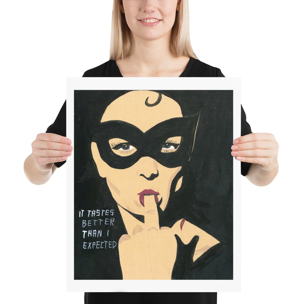 Image of TASTES BETTER POSTER PRINT