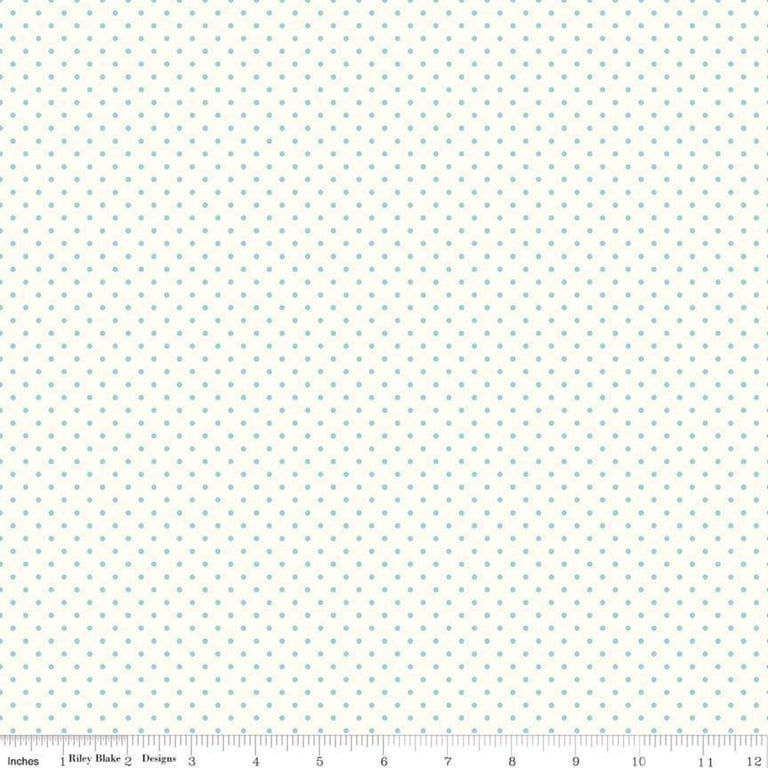 Le Creme Swiss Dot Aqua