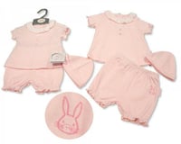 Image 2 of Baby Girls 2 pcs Set with Hat - Bunny