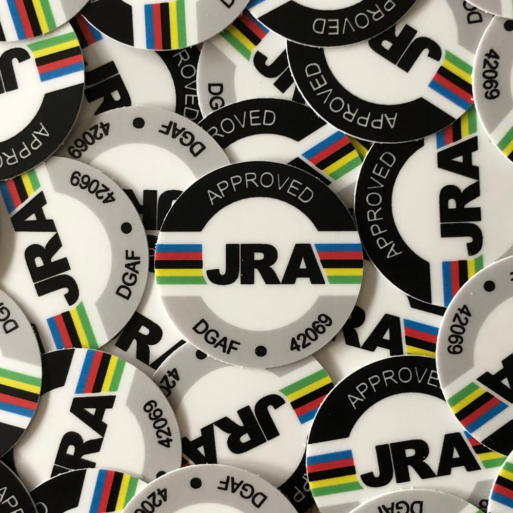 JRA Approved Stickers