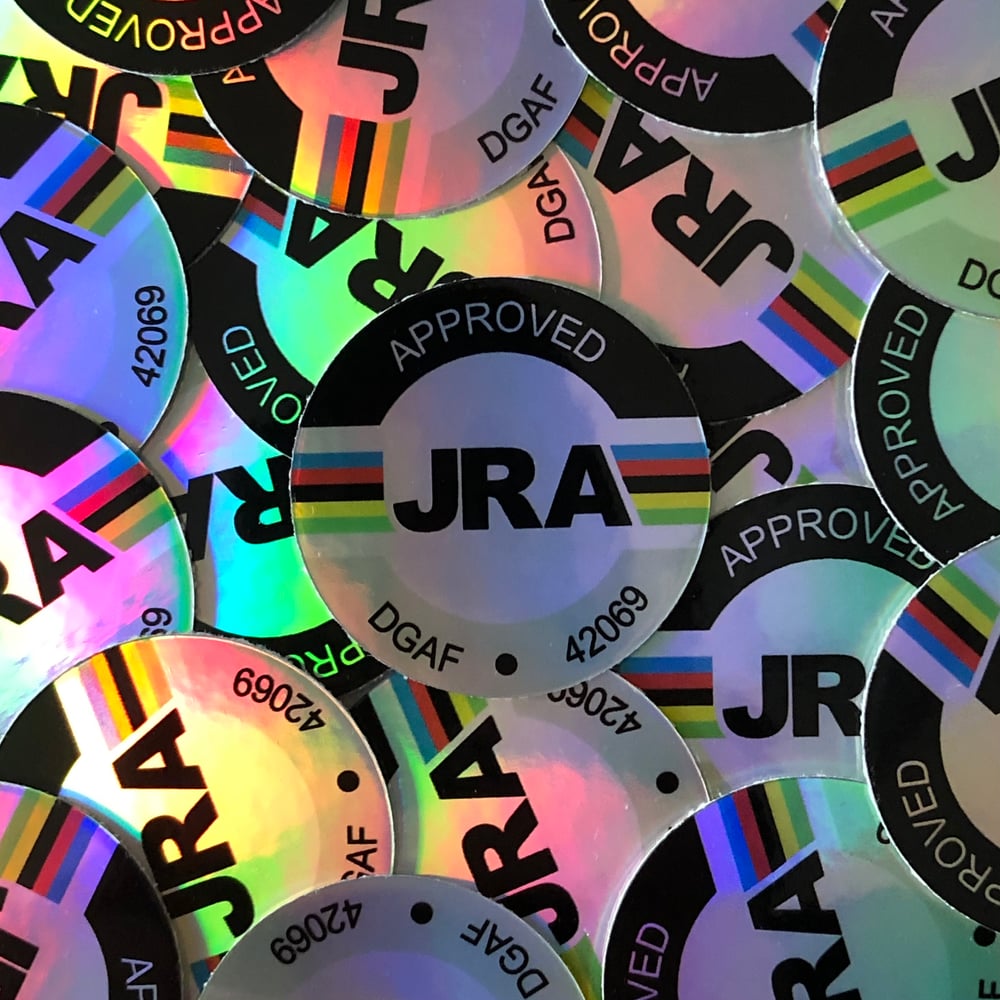 JRA Approved Stickers