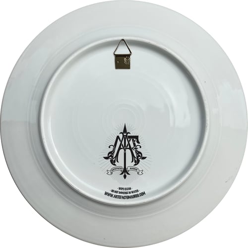 Image of The Thin White Duke - Vintage Spanish Porcelain Plate - #0736