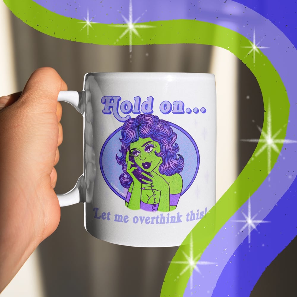 Image of OVERTHINKING IT MUG