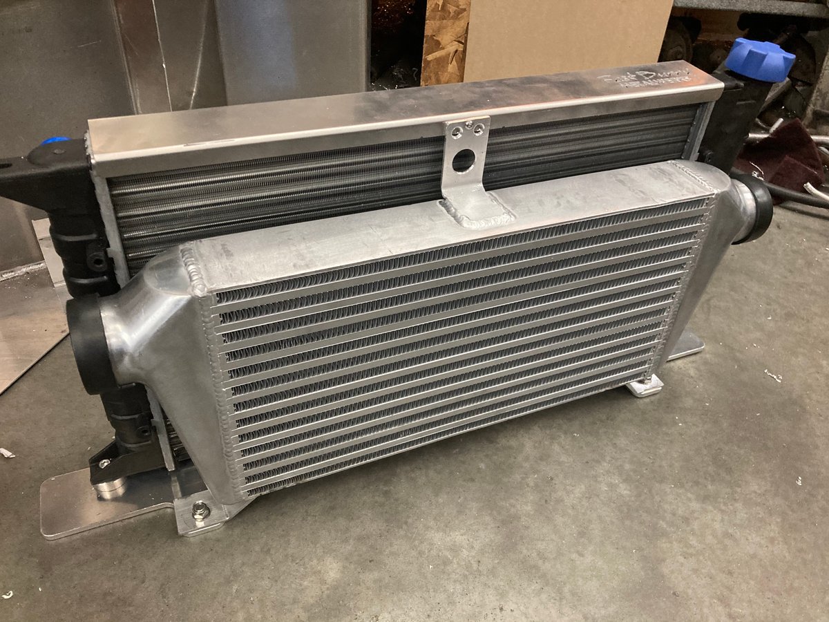 Vw mk1 VR6 radiators | Fast Bunny Metalwerks