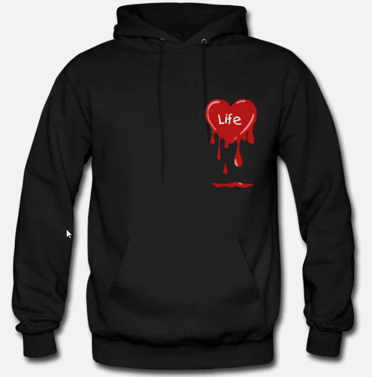 Life Flowers Hoodie