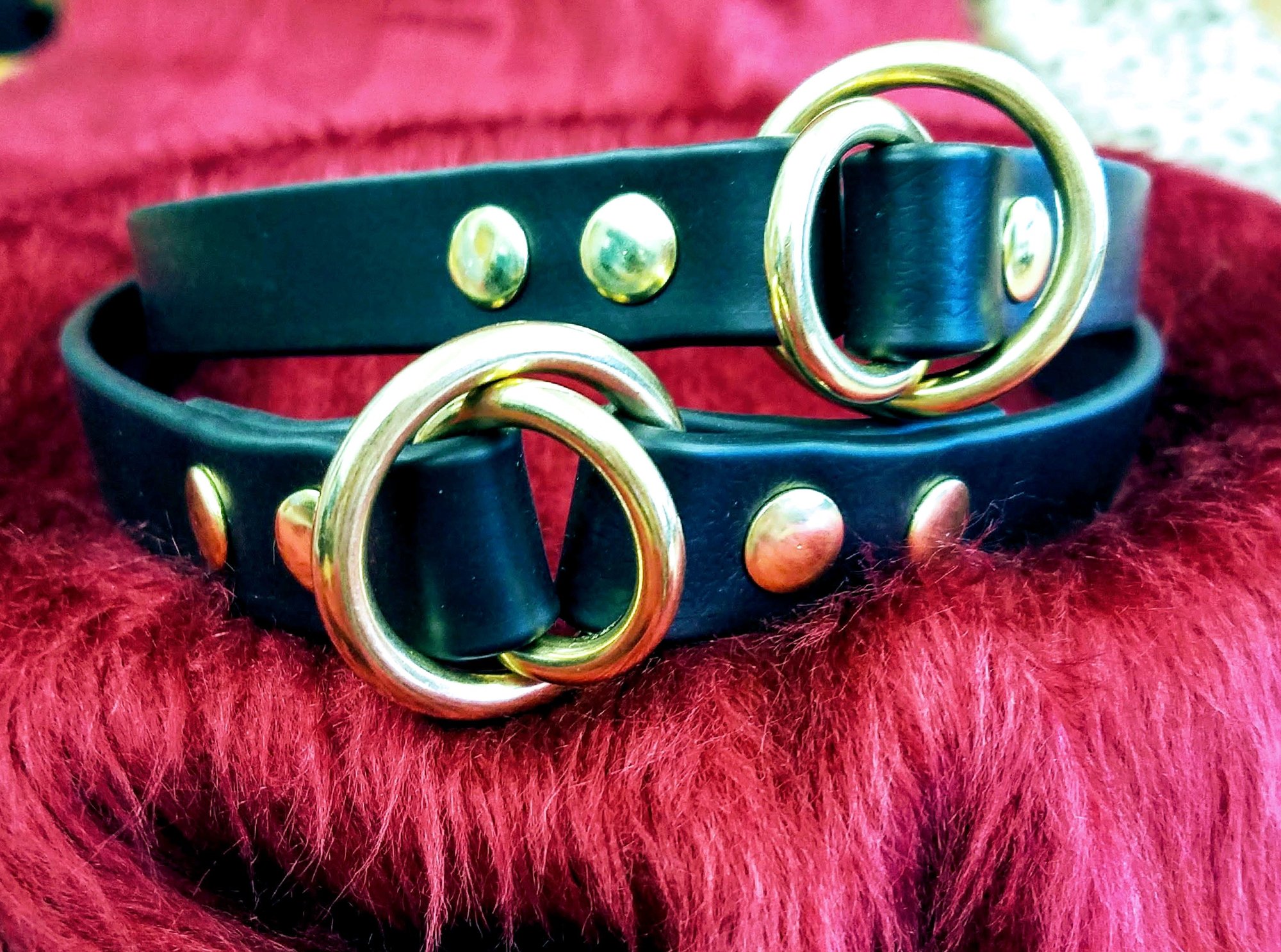 Webbing Slip Collar Maverick Leather LLC webbing-slip-collar-maverick-leather-llc