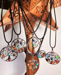 7 Stone Chakra Pendant / Necklace -  Style 3