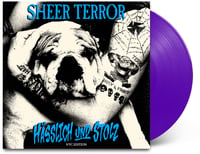 Image 1 of Sheer Terror-Hasslich und Stolz LP NYC Edition purple vinyl pre-order